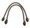 19.3" byhands Synthetic Leather Purse Handles, Bag Strap (32-4903-B)
